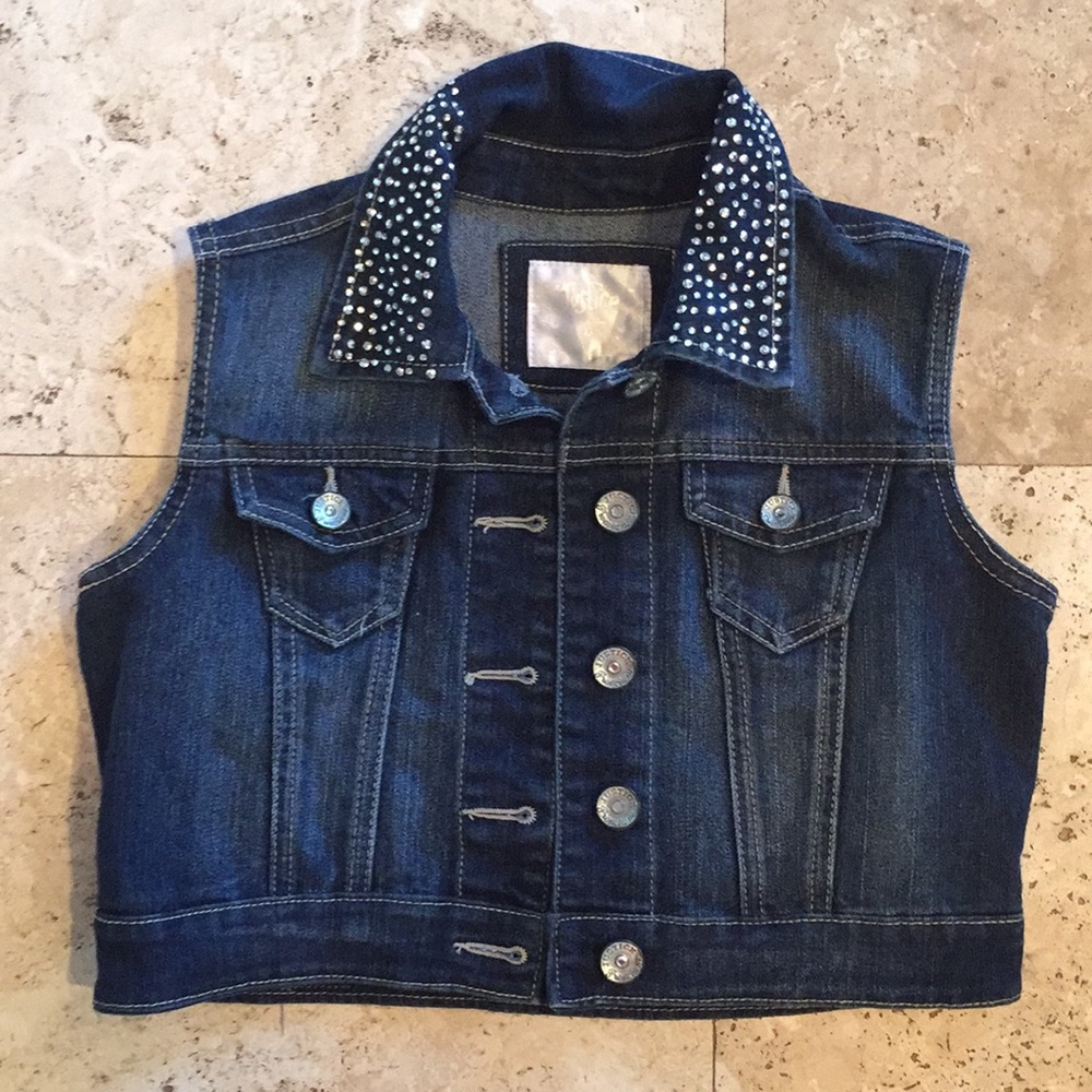 Justice jean jacket
